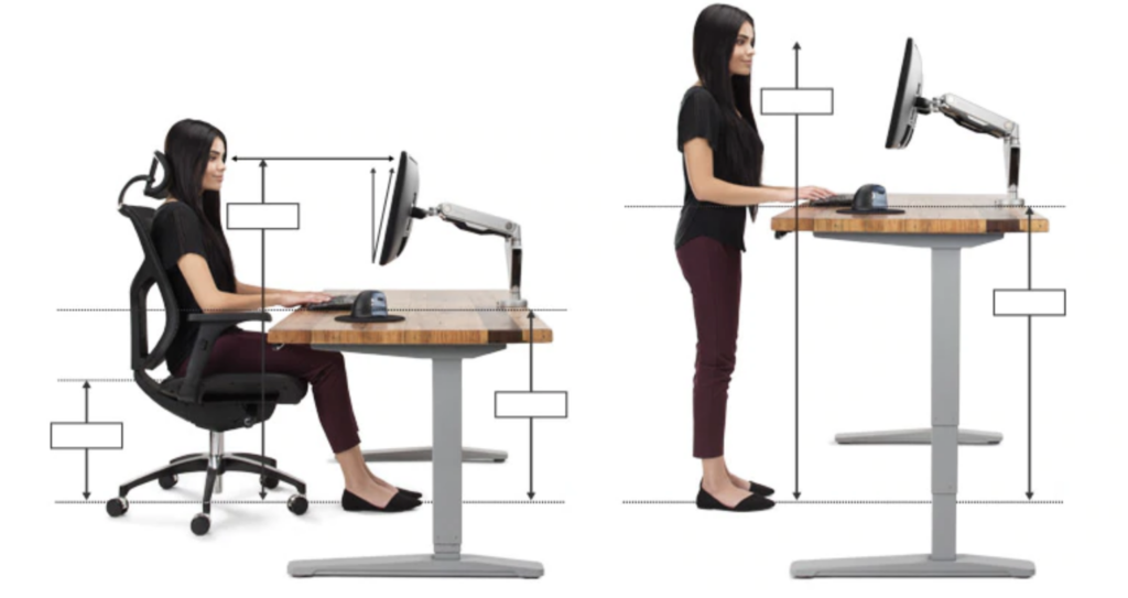 Desk height